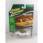 Johnny Lightning 1:64 Plymouth GTX 1967 White with copper roof